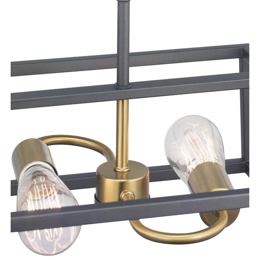 Progress Canada - P350120-143 - Two Light Semi-Flush Convertible - Blakely - Graphite