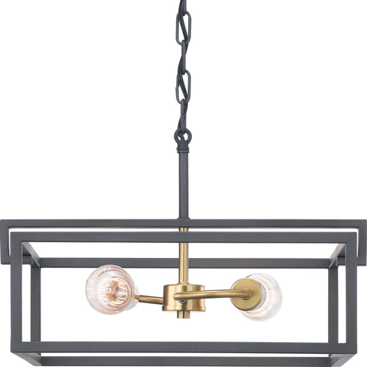 Progress Canada - P350120-143 - Two Light Semi-Flush Convertible - Blakely - Graphite