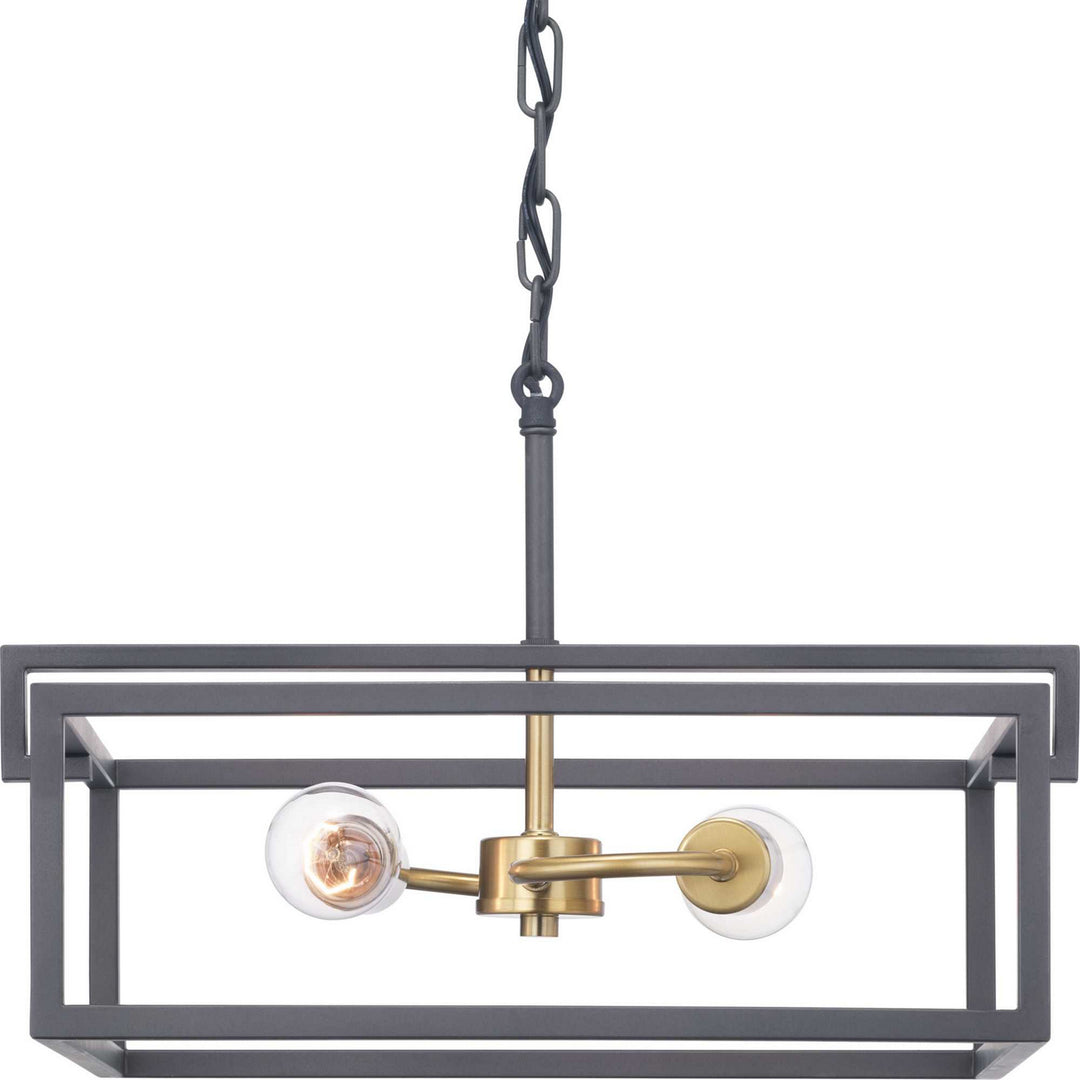 Progress Canada - P350120-143 - Two Light Semi-Flush Convertible - Blakely - Graphite