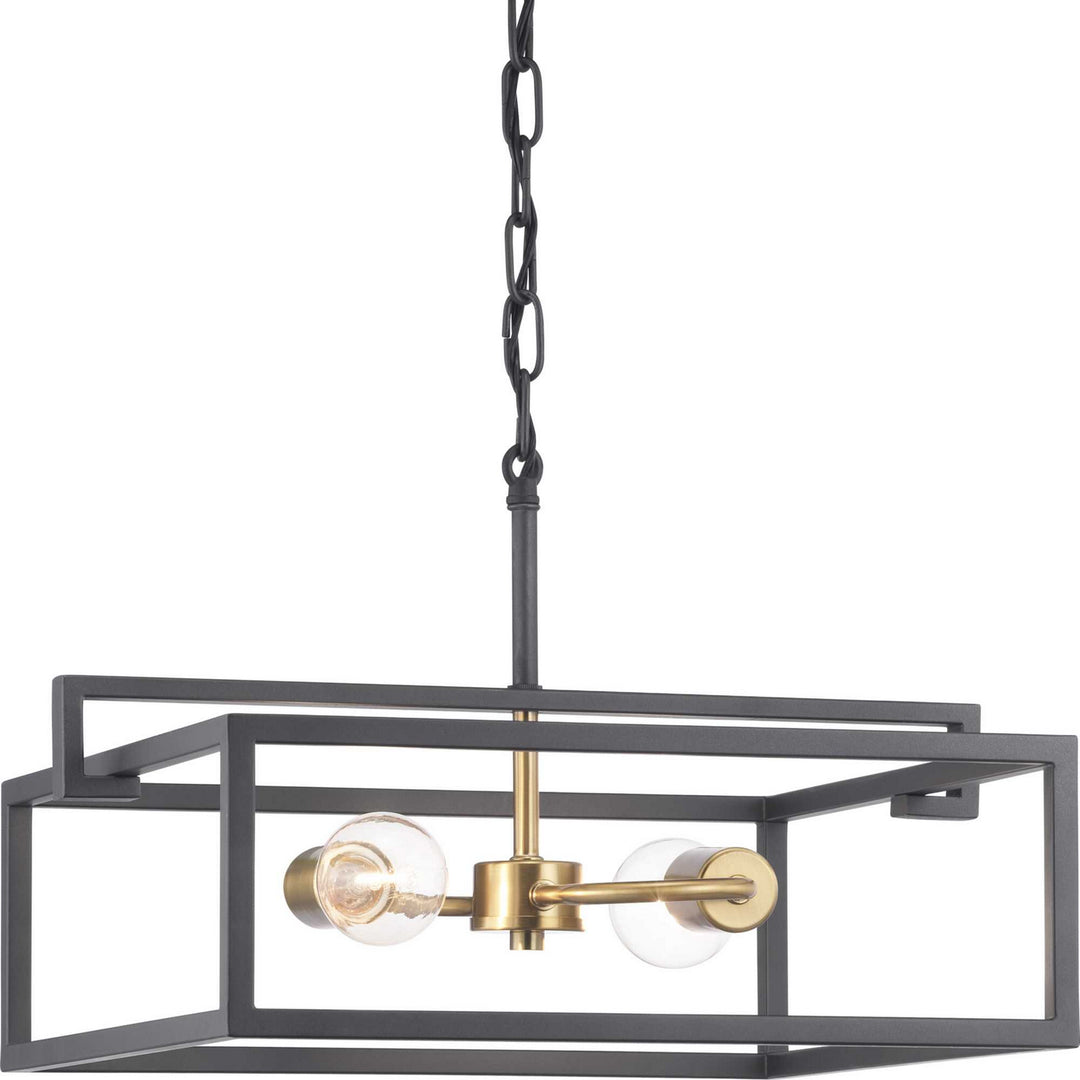 Progress Canada - P350120-143 - Two Light Semi-Flush Convertible - Blakely - Graphite