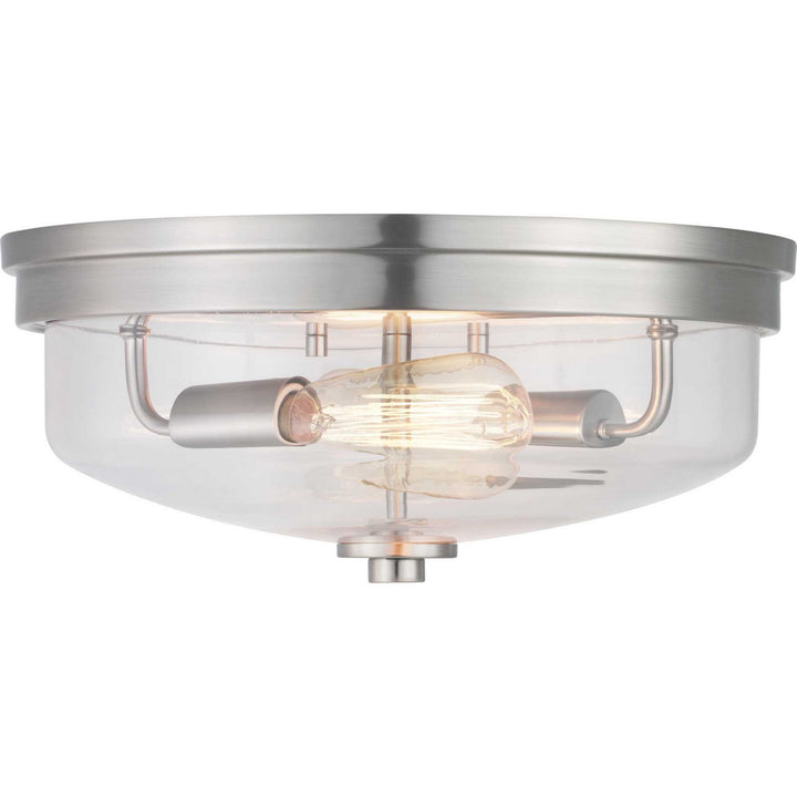 Progress Canada - P350121-009 - Two Light Flush Mount - Blakely - Brushed Nickel
