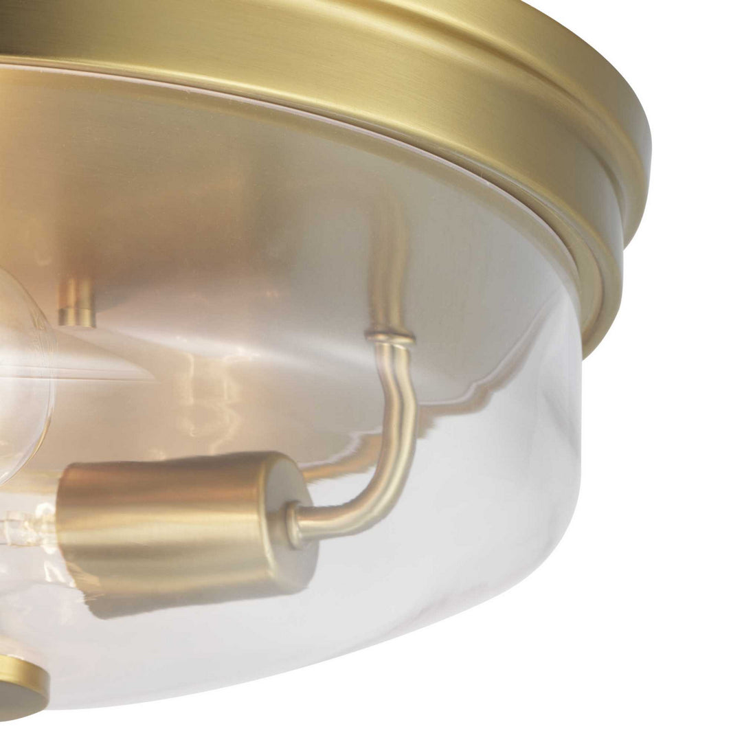 Progress Canada - P350121-109 - Two Light Flush Mount - Blakely - Brushed Bronze