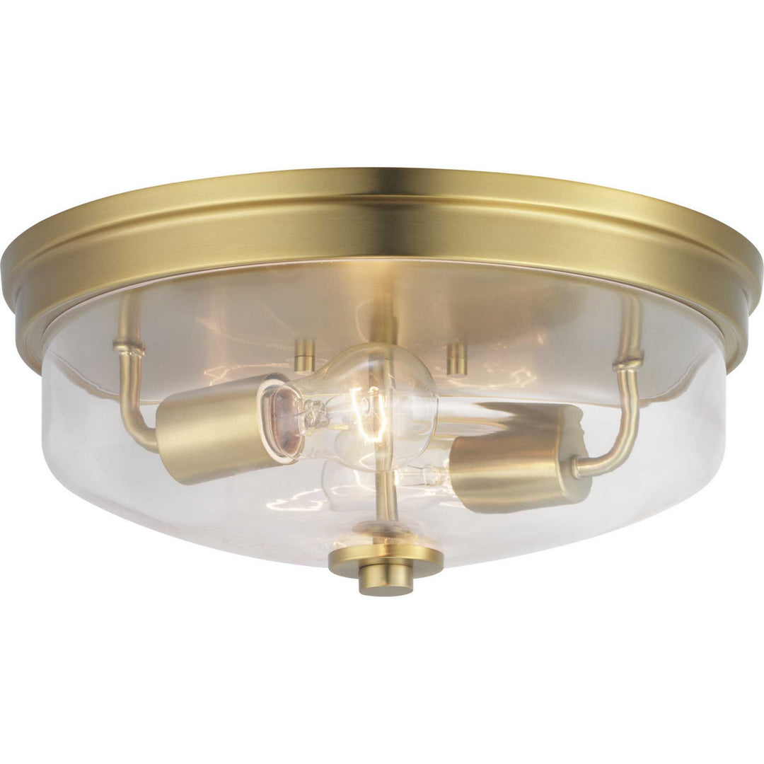 Progress Canada - P350121-109 - Two Light Flush Mount - Blakely - Brushed Bronze