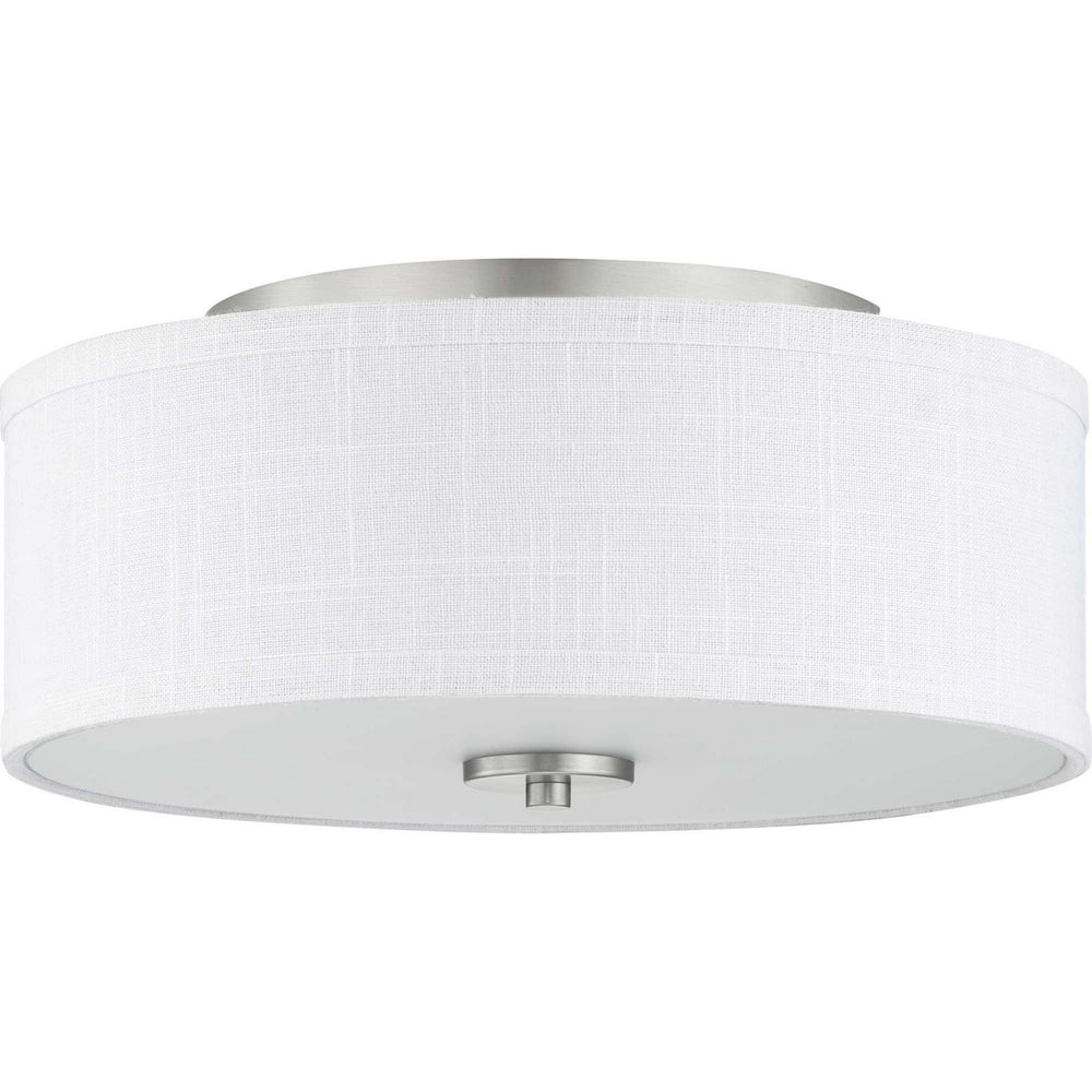 Progress Canada - P350130-009 - Two Light Flush Mount - Inspire - Brushed Nickel