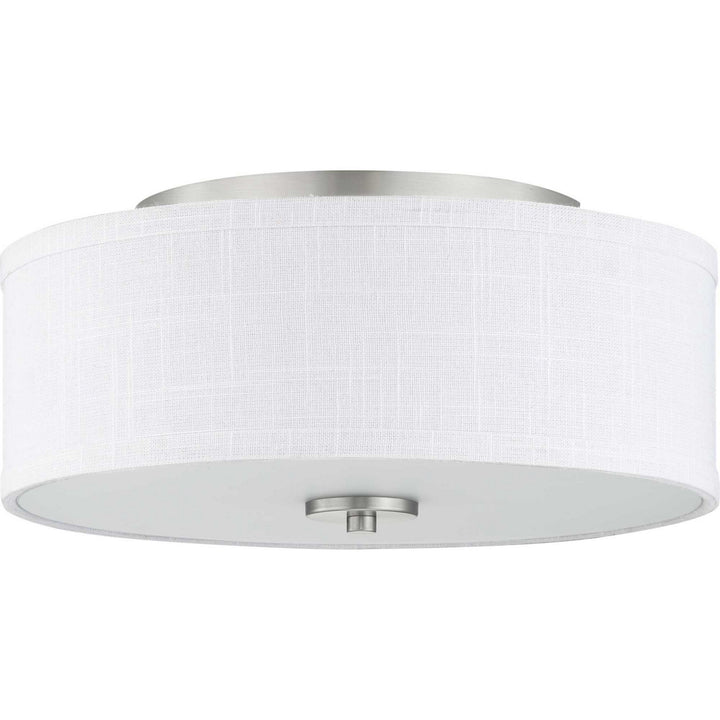 Progress Canada - P350130-009 - Two Light Flush Mount - Inspire - Brushed Nickel