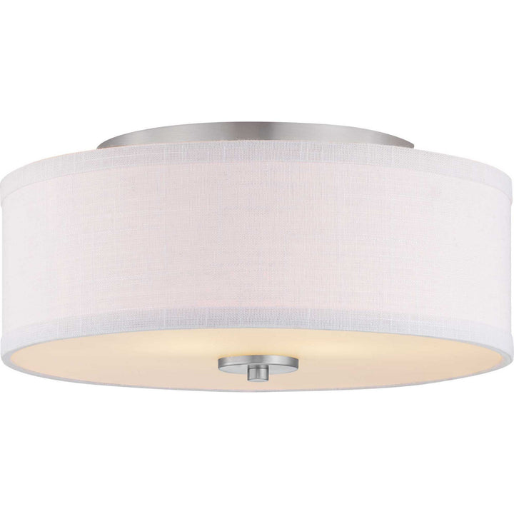 Progress Canada - P350130-009 - Two Light Flush Mount - Inspire - Brushed Nickel