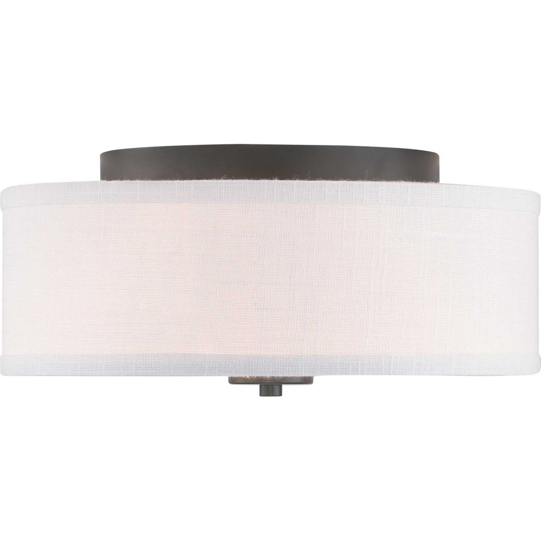 Progress Canada - P350130-143 - Two Light Flush Mount - Inspire - Graphite