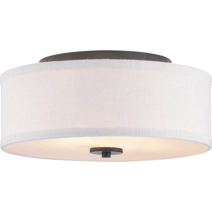 Progress Canada - P350130-143 - Two Light Flush Mount - Inspire - Graphite