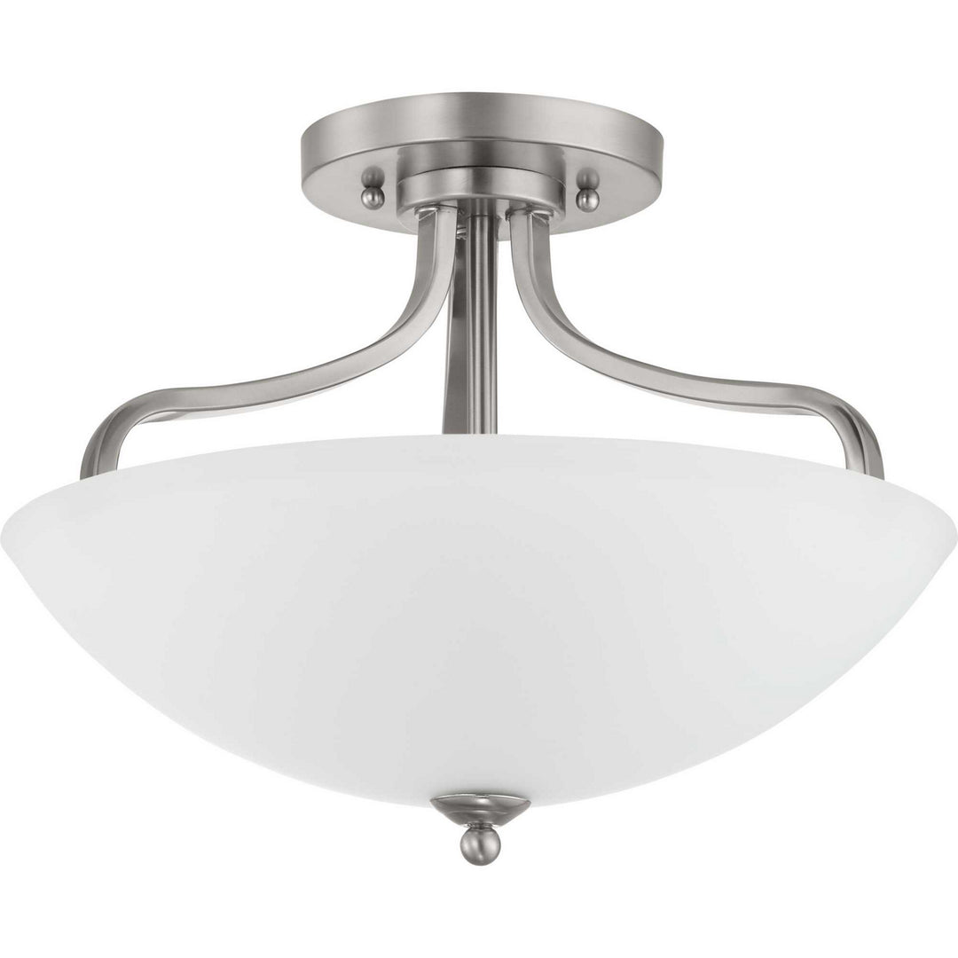 Progress Canada - P350136-009 - Three Light Semi-Flush Mount - Laird - Brushed Nickel