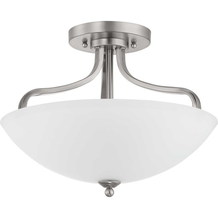 Progress Canada - P350136-009 - Three Light Semi-Flush Mount - Laird - Brushed Nickel