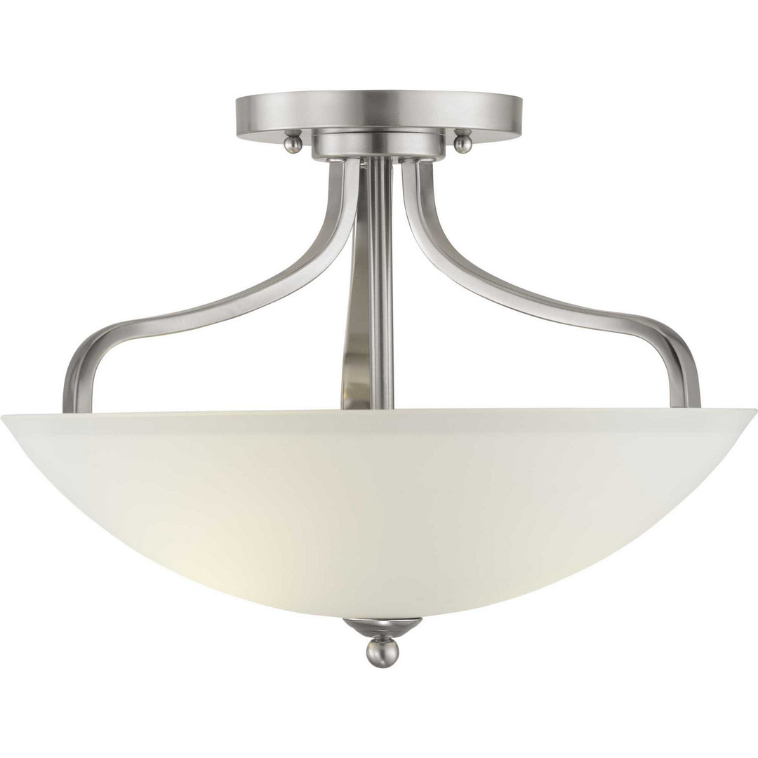 Progress Canada - P350136-009 - Three Light Semi-Flush Mount - Laird - Brushed Nickel