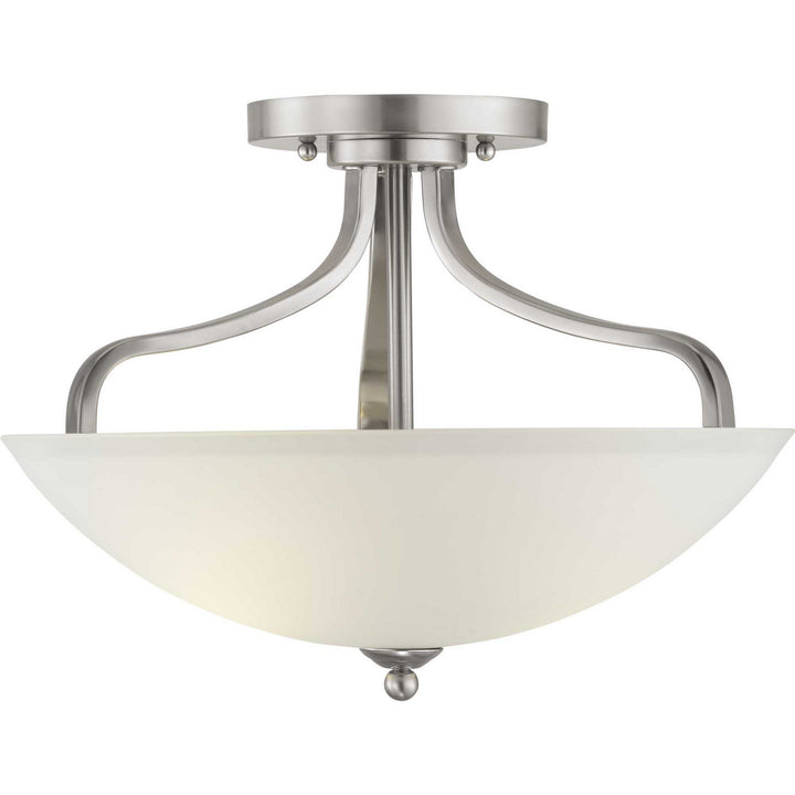 Progress Canada - P350136-009 - Three Light Semi-Flush Mount - Laird - Brushed Nickel