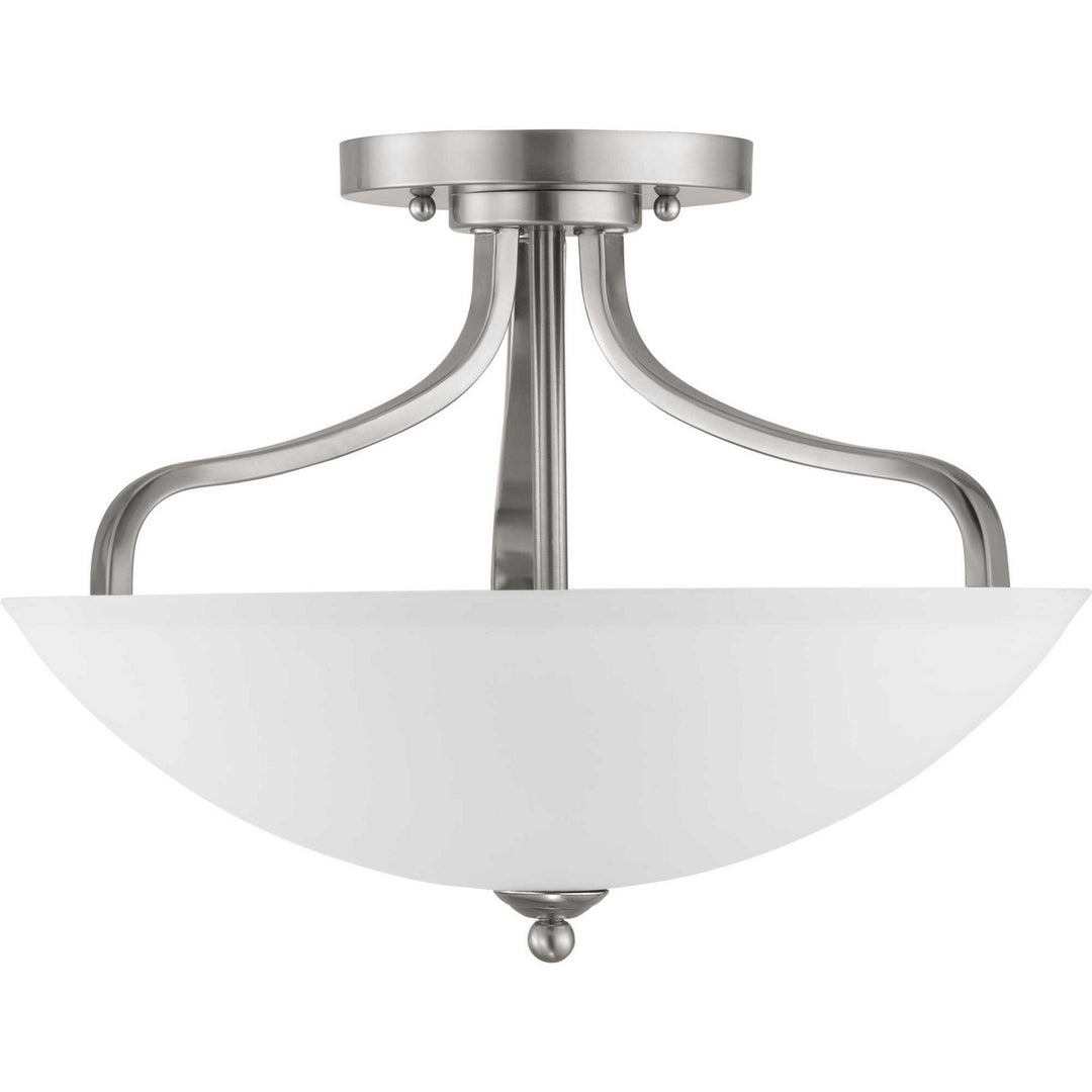 Progress Canada - P350136-009 - Three Light Semi-Flush Mount - Laird - Brushed Nickel