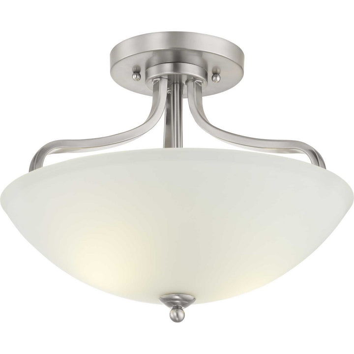 Progress Canada - P350136-009 - Three Light Semi-Flush Mount - Laird - Brushed Nickel