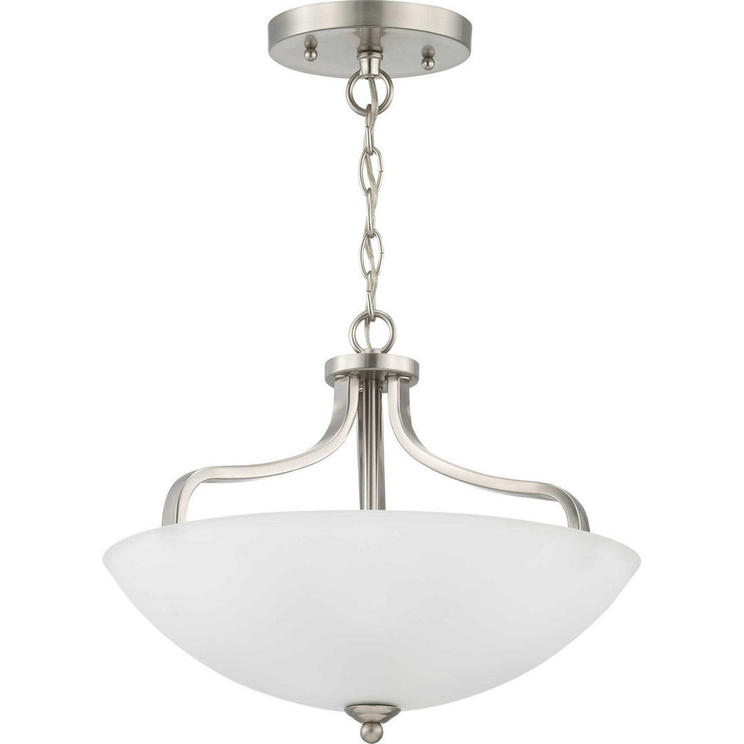 Progress Canada - P350136-009 - Three Light Semi-Flush Mount - Laird - Brushed Nickel