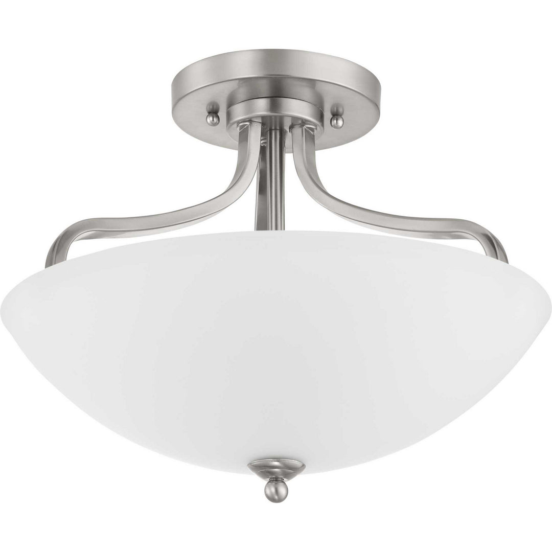 Progress Canada - P350136-009 - Three Light Semi-Flush Mount - Laird - Brushed Nickel