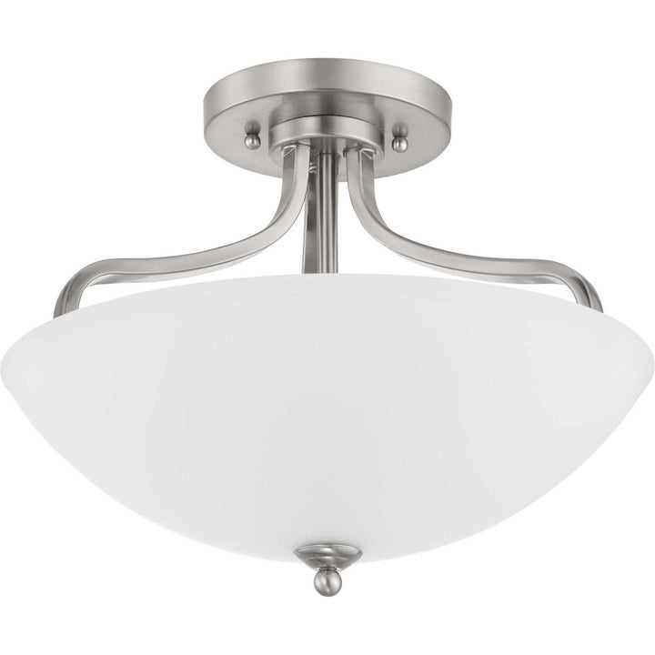 Progress Canada - P350136-009 - Three Light Semi-Flush Mount - Laird - Brushed Nickel