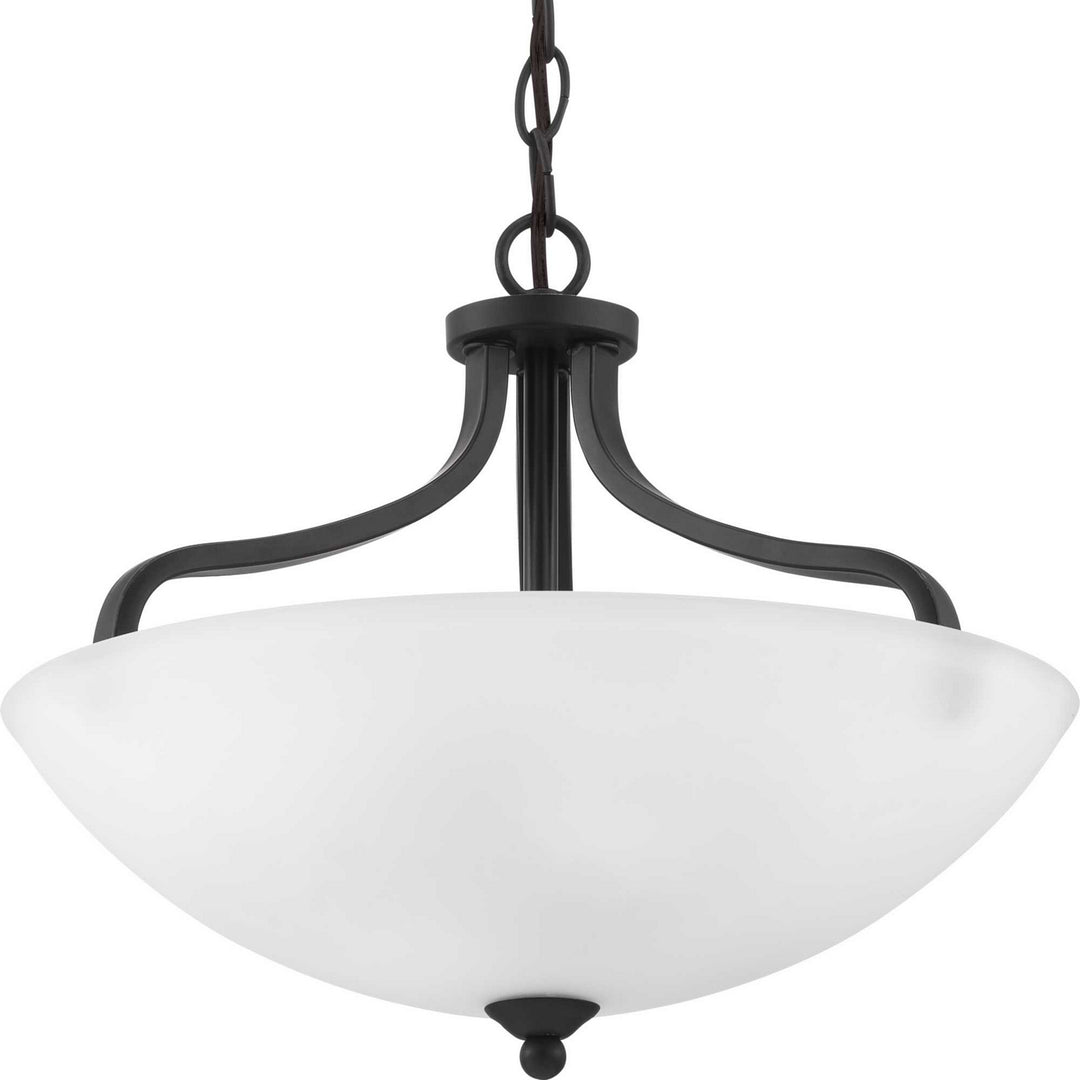 Laird Three Light Semi-Flush Mount in Antique Bronze - available from The Lighting Shoppe, trusted by Canadian homeowners