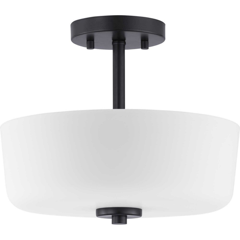 Progress Canada - P350137-031 - Two Light Semi-Flush Convertible - Tobin - Black