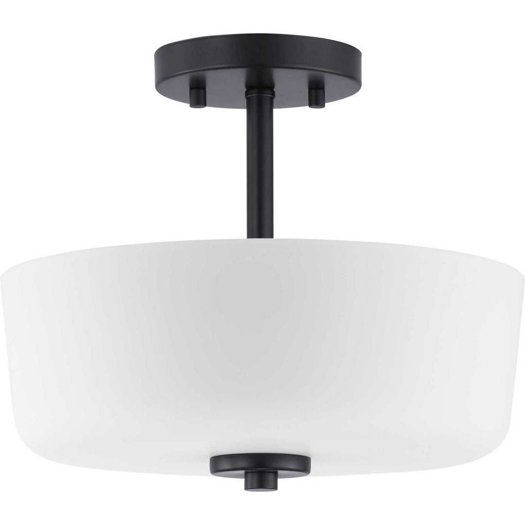 Progress Canada - P350137-031 - Two Light Semi-Flush Convertible - Tobin - Black