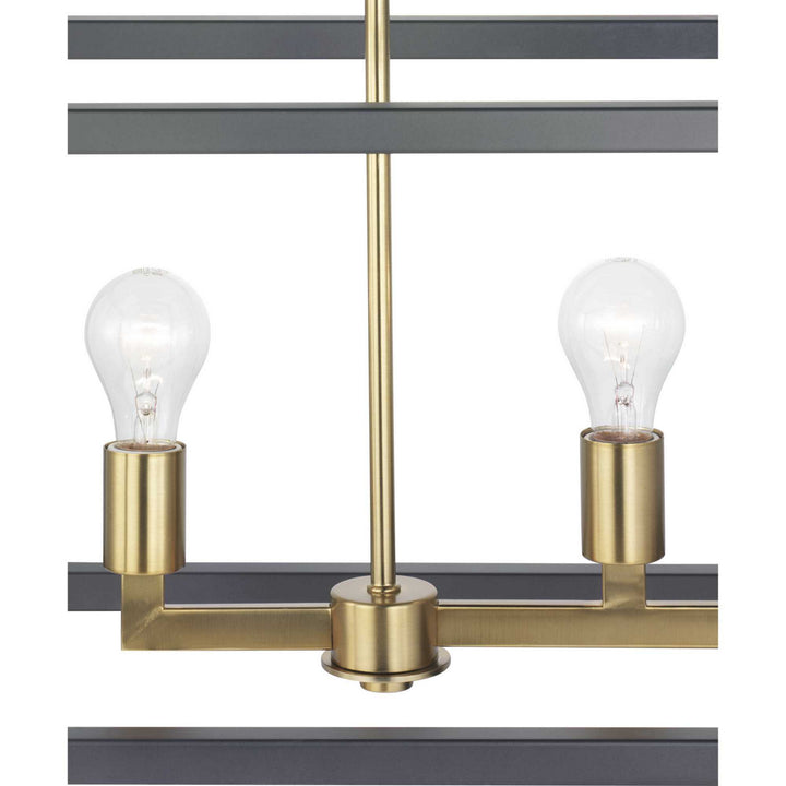 Progress Canada - P400086-143 - Four Light Island Pendant - Blakely - Graphite