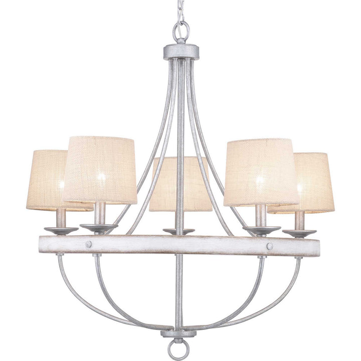 Progress Canada - P400158-141 - Five Light Chandelier - Gulliver - Galvanized