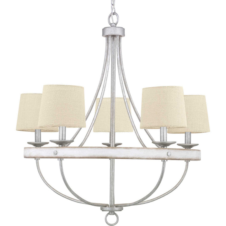Progress Canada - P400158-141 - Five Light Chandelier - Gulliver - Galvanized