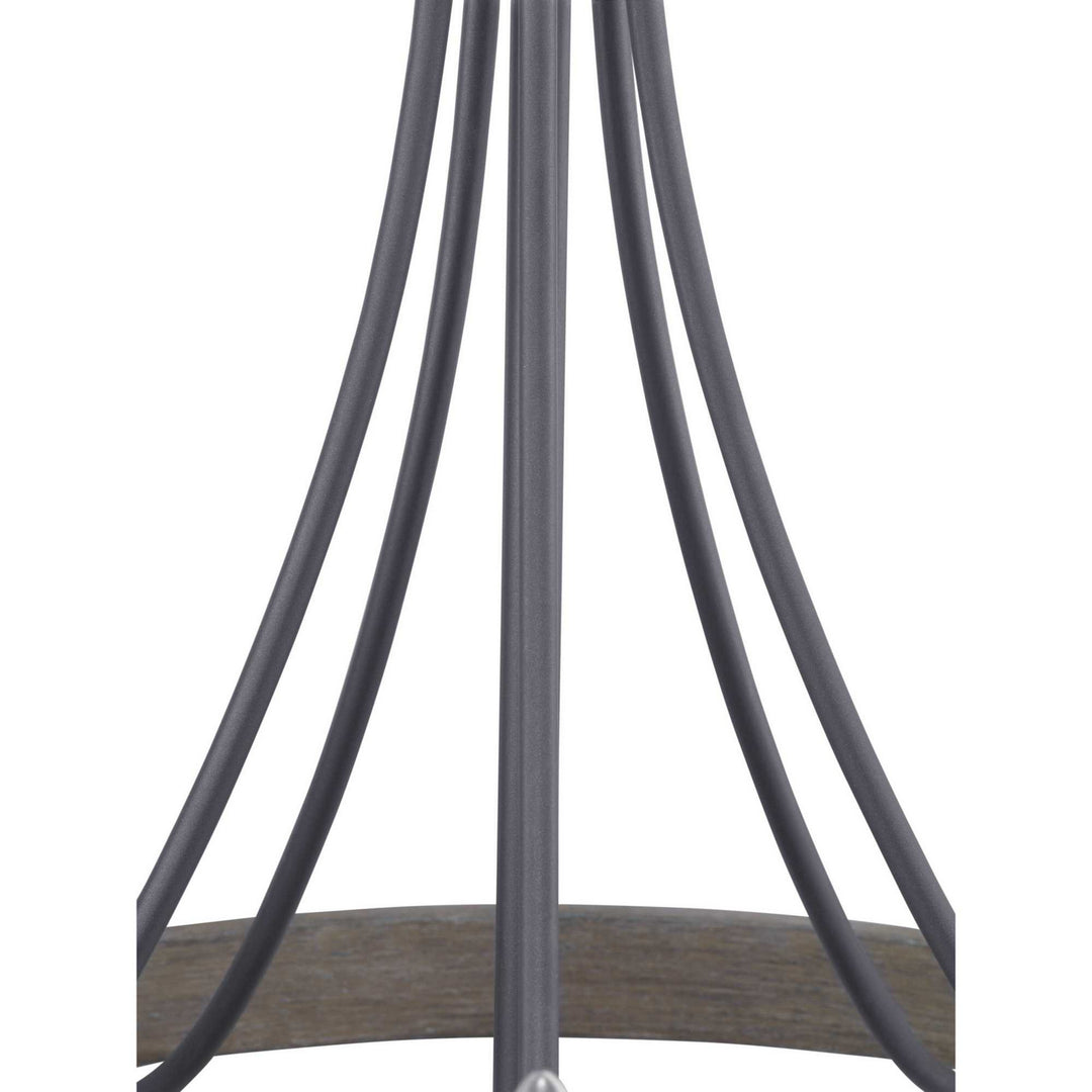 Progress Canada - P400158-143 - Five Light Chandelier - Gulliver - Graphite