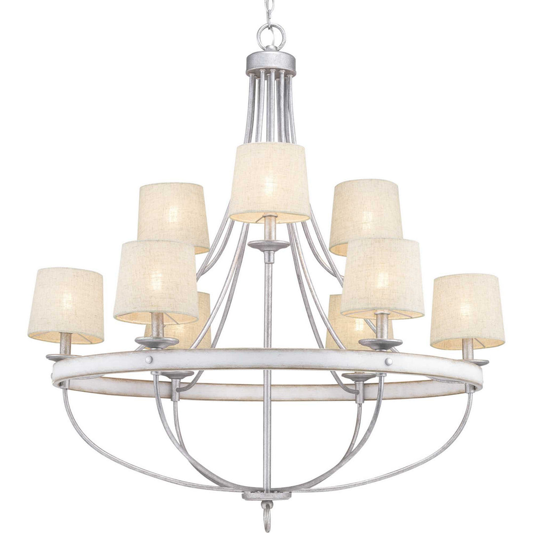 Progress Canada - P400159-141 - Nine Light Chandelier - Gulliver - Galvanized