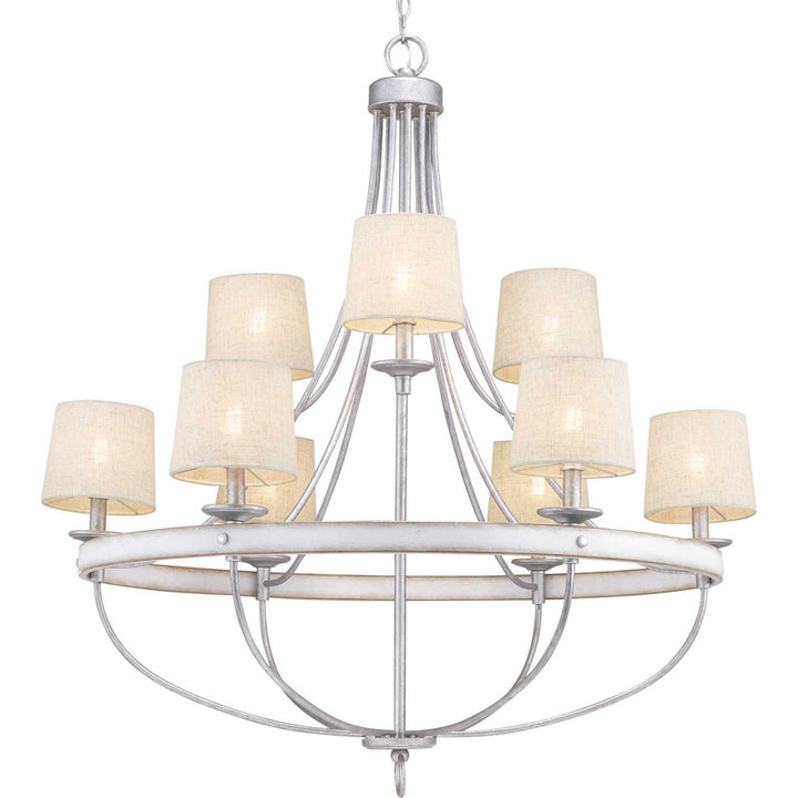 Progress Canada - P400159-141 - Nine Light Chandelier - Gulliver - Galvanized