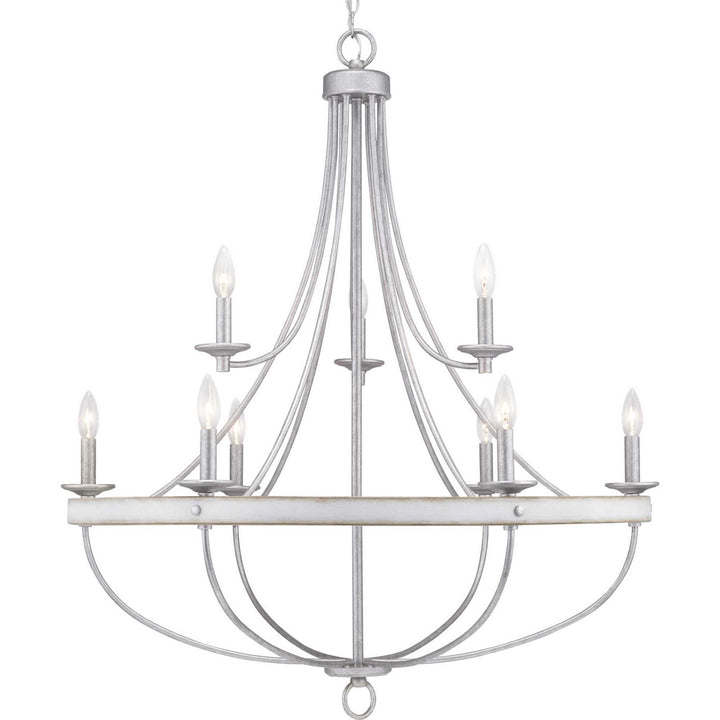 Progress Canada - P400159-141 - Nine Light Chandelier - Gulliver - Galvanized