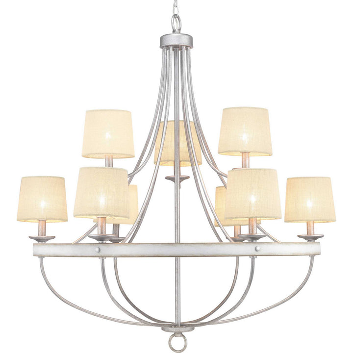 Progress Canada - P400159-141 - Nine Light Chandelier - Gulliver - Galvanized