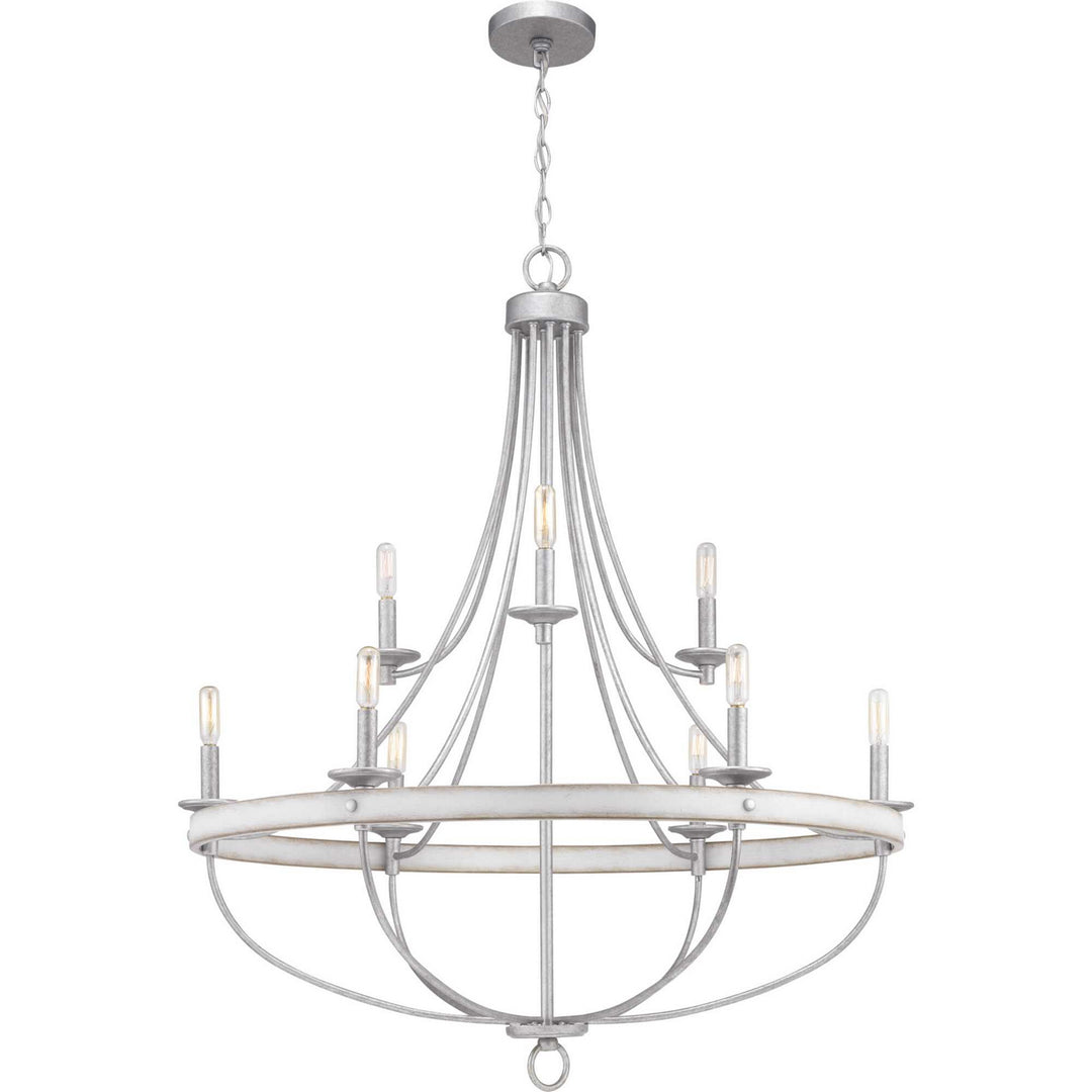 Progress Canada - P400159-141 - Nine Light Chandelier - Gulliver - Galvanized