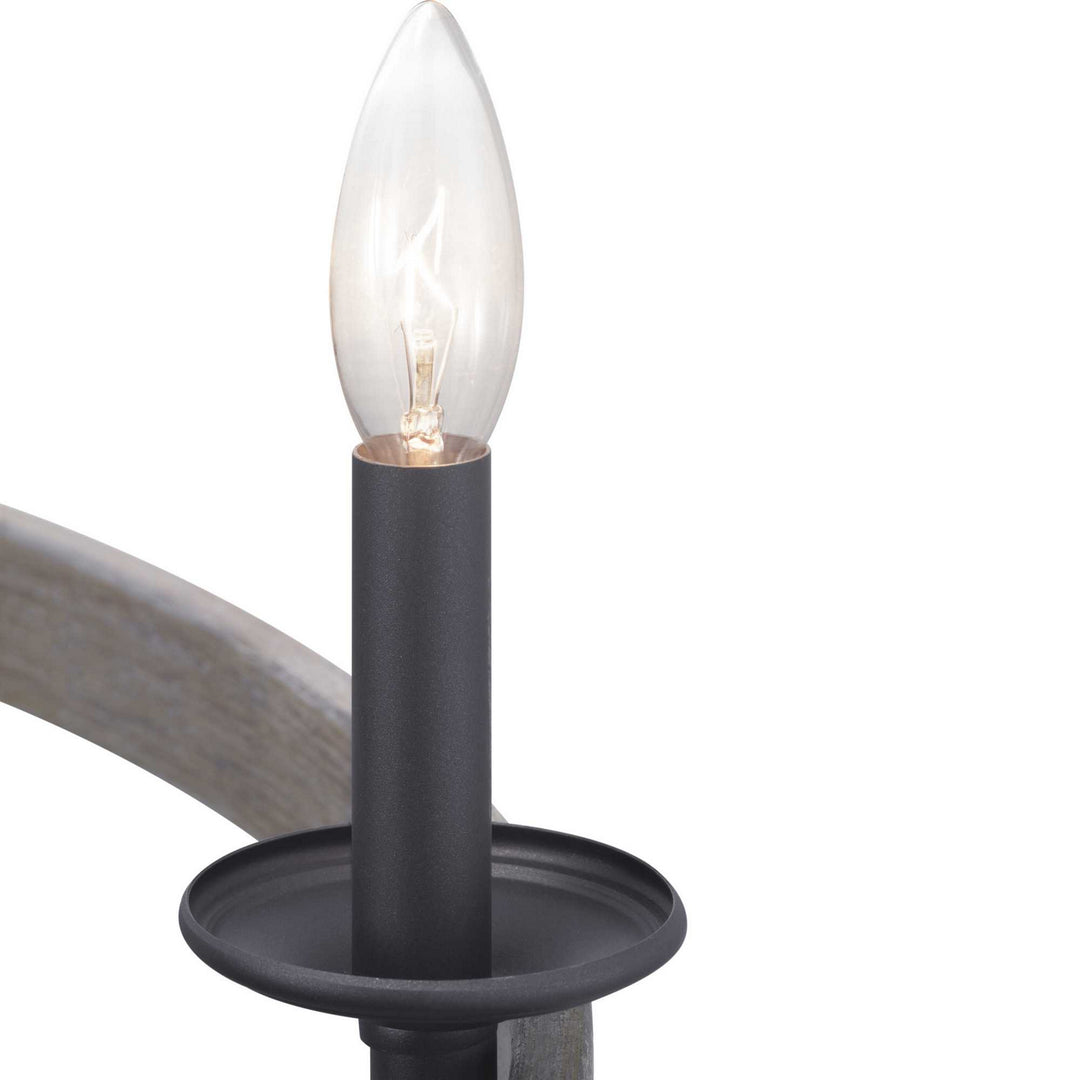 Progress Canada - P400159-143 - Nine Light Chandelier - Gulliver - Graphite