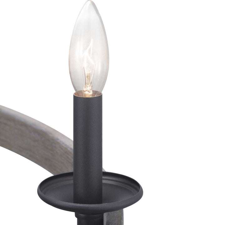 Progress Canada - P400159-143 - Nine Light Chandelier - Gulliver - Graphite
