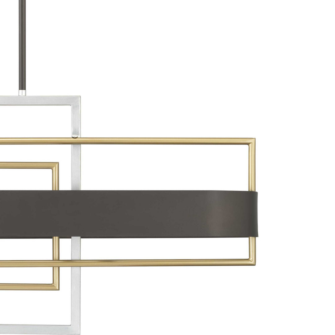 Progress Canada - P400170-031 - Six Light Island Pendant - Adagio - Black