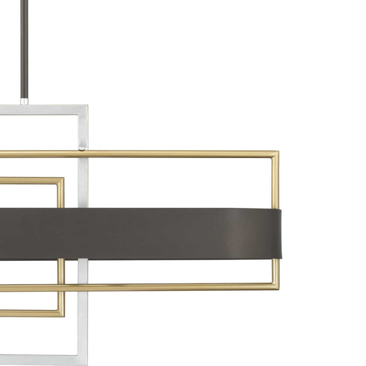 Progress Canada - P400170-031 - Six Light Island Pendant - Adagio - Black
