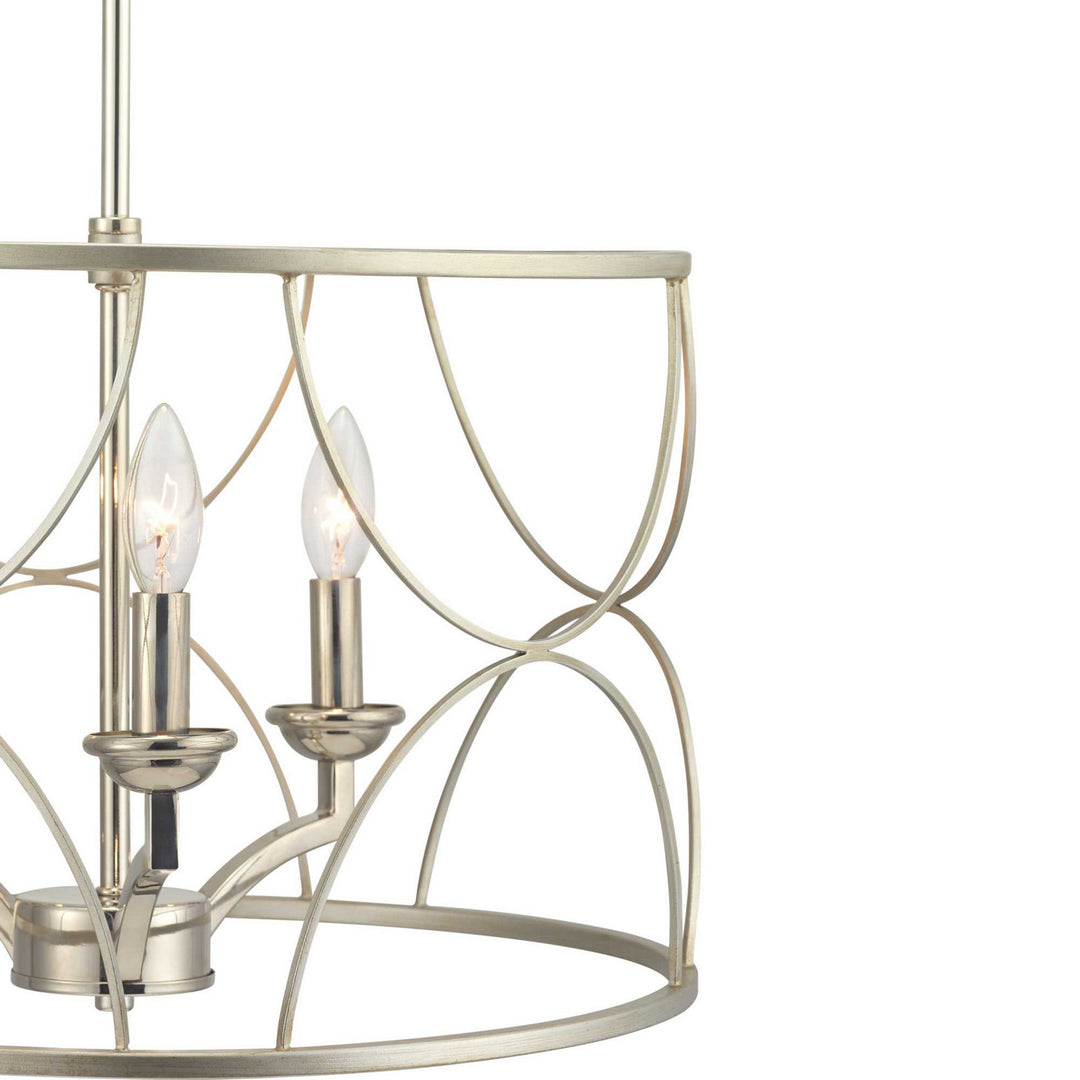 Progress Canada - P400177-134 - Three Light Chandelier - Landree - Silver Ridge