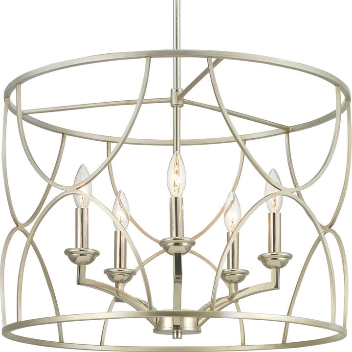 Progress Canada - P400178-134 - Five Light Chandelier - Landree - Silver Ridge