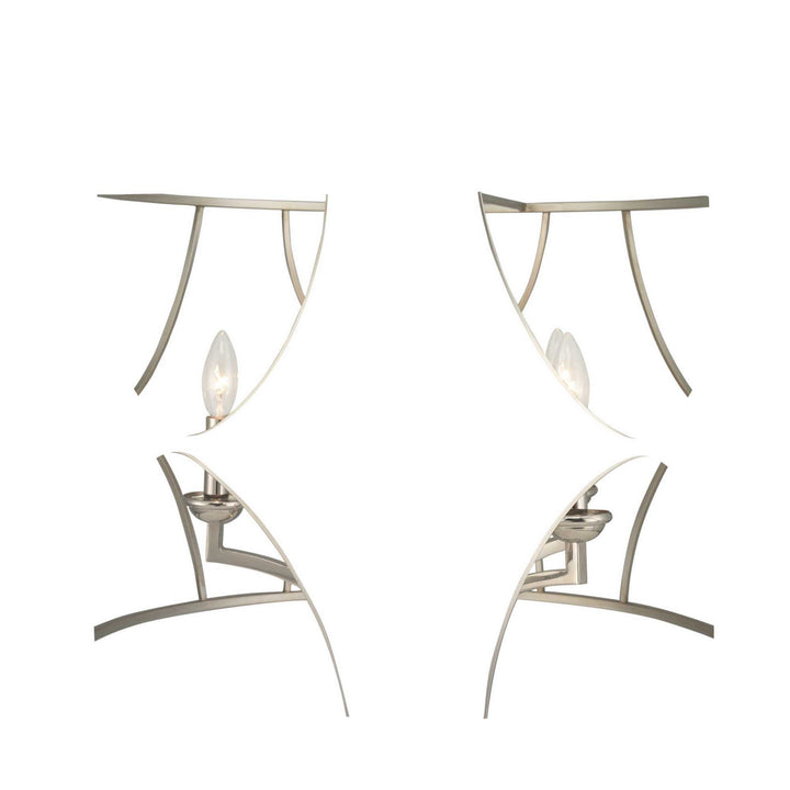 Progress Canada - P400178-134 - Five Light Chandelier - Landree - Silver Ridge