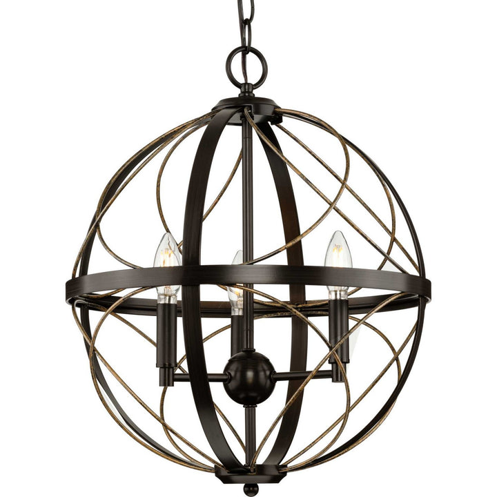 Brandywine Three Light Pendant in Antique Bronze - available from The Lighting Shoppe, trusted by Canadian homeowners
