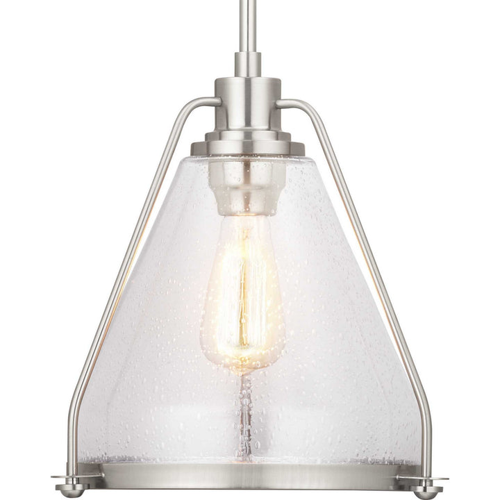 Progress Canada - P500135-009 - One Light Pendant - Range - Brushed Nickel