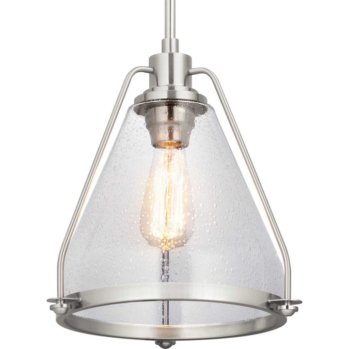 Progress Canada - P500135-009 - One Light Pendant - Range - Brushed Nickel