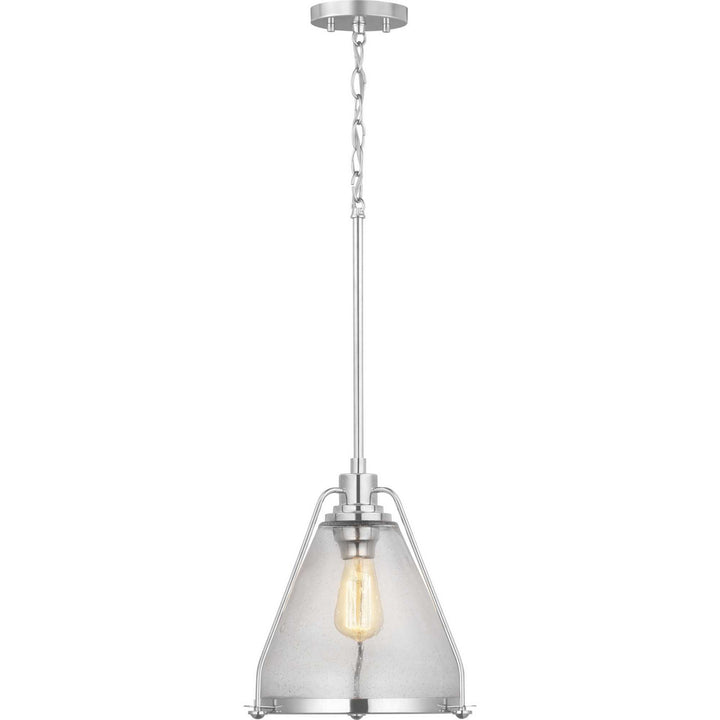 Range One Light Pendant in Polished Nickel - available from The Lighting Shoppe, trusted by Canadian homeowners