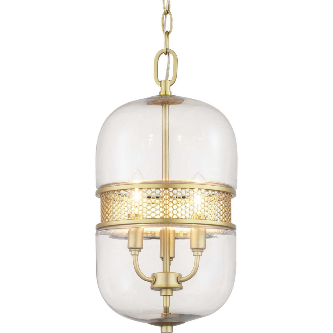 Progress Canada - P500156-078 - Three Light Pendant - Cayce - Vintage Gold