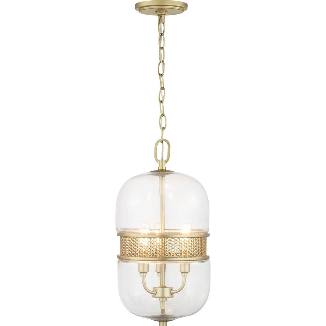 Cayce Three Light Pendant in Vintage Gold - available from The Lighting Shoppe, trusted by Canadian homeowners