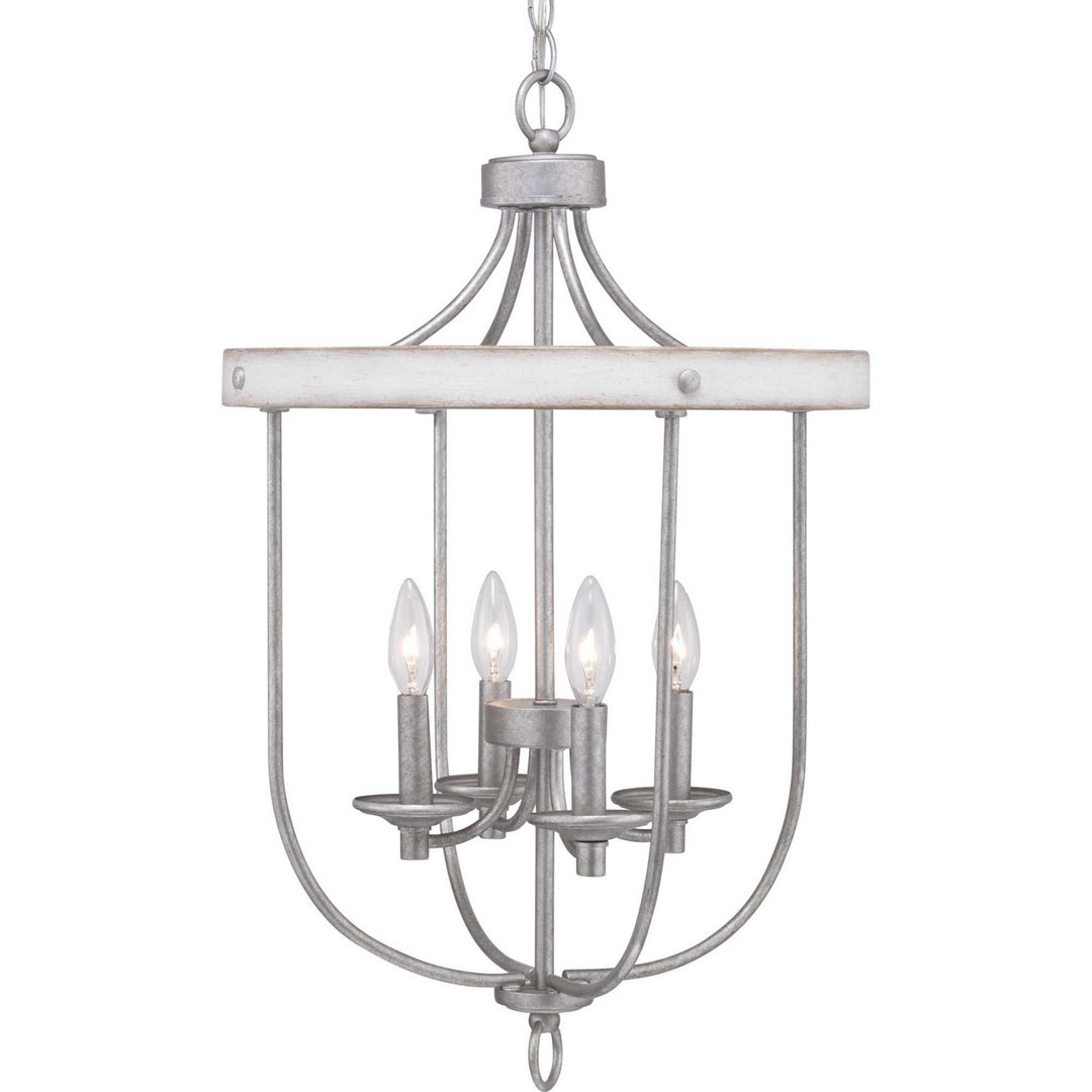 Progress Canada - P500157-141 - Four Light Foyer Pendant - Gulliver - Galvanized