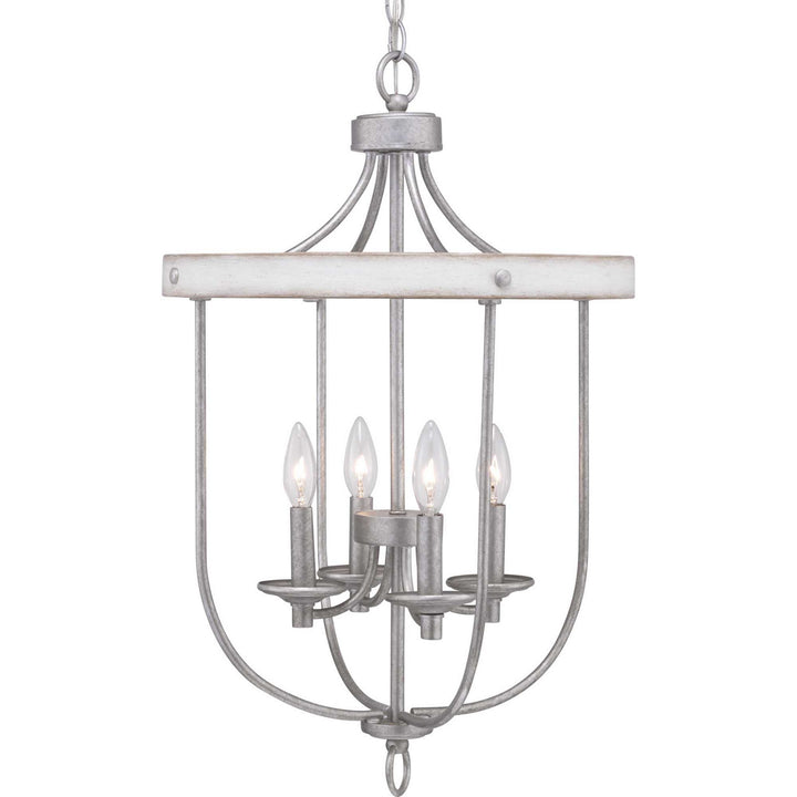 Progress Canada - P500157-141 - Four Light Foyer Pendant - Gulliver - Galvanized