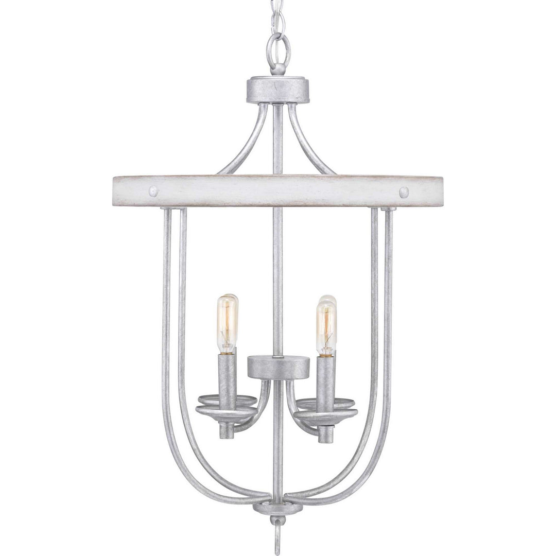 Progress Canada - P500157-141 - Four Light Foyer Pendant - Gulliver - Galvanized