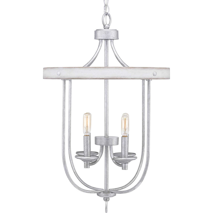 Progress Canada - P500157-141 - Four Light Foyer Pendant - Gulliver - Galvanized